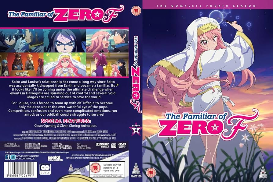 Amazon.co.jp: ゼロの使い魔F (第4期) コンプリート DVD-BOX (全